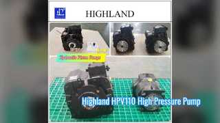 Highland HPV110 Axial Piston Pump 42MPa Harvester Solution