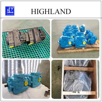 Custom Design Highland Tandem Hydraulic Pumps Cast Iron Material