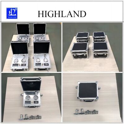 420bar Digital Hydraulic Flow Meter Tester For Construction Machines 500L/Min Flow
