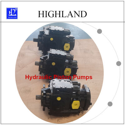Highland 42Mpa 90ml/R Displacement Hydraulic Piston Pumps Mechanical Control