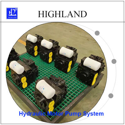 Rice Harvester Hydraulic Pump Motor System Customized LPV90