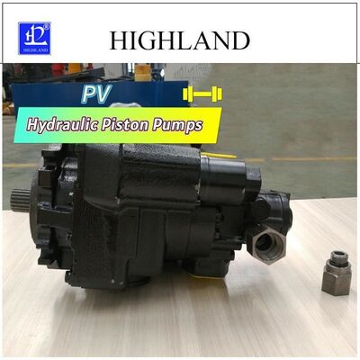 Highland Hydraulic Axial Flow High Pressure Piston Pumps For Construction Machine