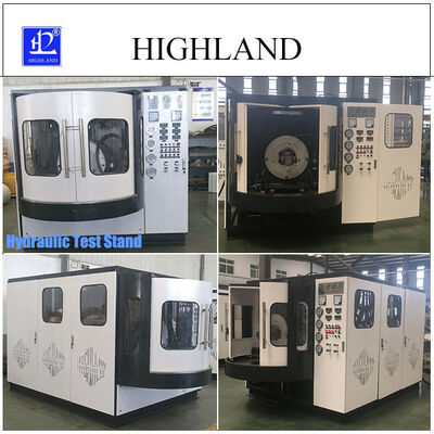 HIGHLAND Rotary Drilling Rig 380 L/Min Flow Rate Hydraulic Test Stands Compact Structure 90 Kw
