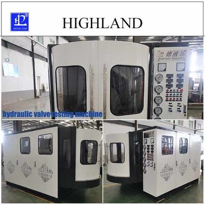 Fully Automatic Hydraulic Valve Testing Machine With 450 L/Min Flow Rate For Rotary Drilling Rig