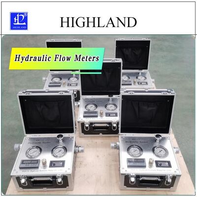 High Pressure Hydraulic Flow Meter 500L/Min Max Pressure 420 Bar