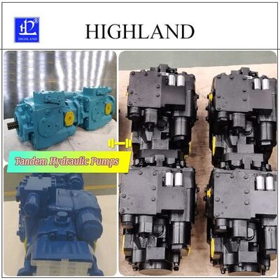 Efficient And Durable Tandem Hydraulic Pumps For Industrial Applications