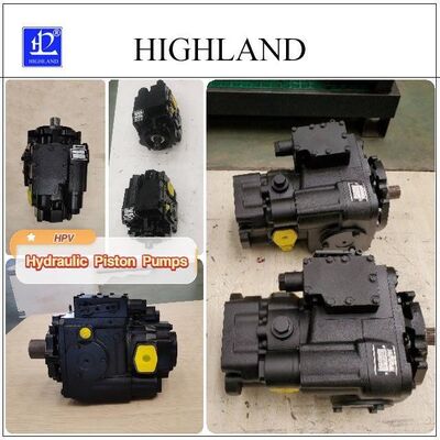 Manual Loading Hydraulic Piston Pump HPV110 High Pressure Piston Pump