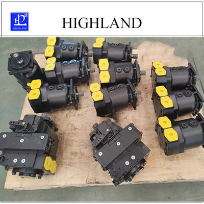 Max power 95KW Rice Harvester Hydraulic Oil Pump Motor System Simple Layout