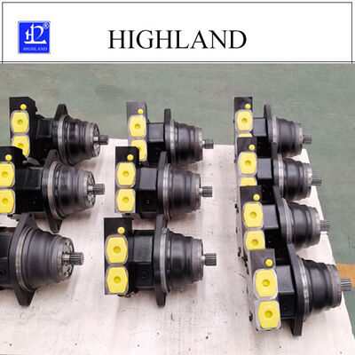 Customized Hydraulic Piston Motors overload test is easy to install