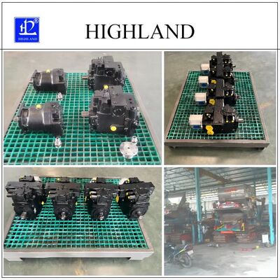 Higher Efficiency Motor Pump System For Rice Harvester