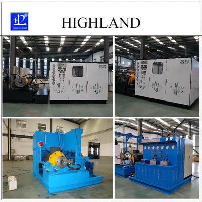 500l/Min Computer Control Valve Pressure Testing Machine 35mpa Hydraulic Pump Test Bench