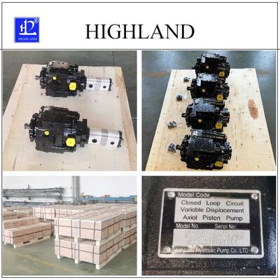 Axial Piston Cast Iron Agricultural Hydraulic Pumps For Combine Harvester