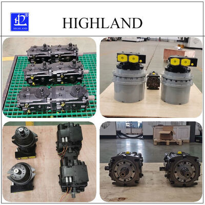 Corn Combine Harvester Hydraulic Pump Motor System Cast iron