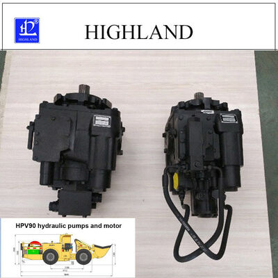 Pounding Cart Underground Truck Hydraulic Pumps Full Functioning