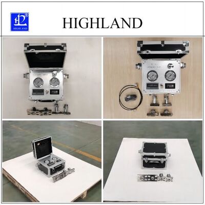 Digital Hydraulic Flow Gauge Hydraulic Pressure Test Kit Testing Hydraulic Systems