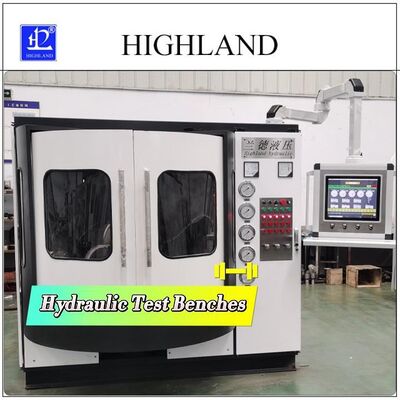 YST380 Hydraulic Motor Test Bench Simple Operation For Rotary Drilling Rig High Oil Filtration Accuracy