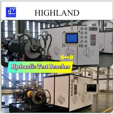 YST380 Hydraulic Motor Test Bench Simple Operation For Rotary Drilling Rig High Oil Filtration Accuracy