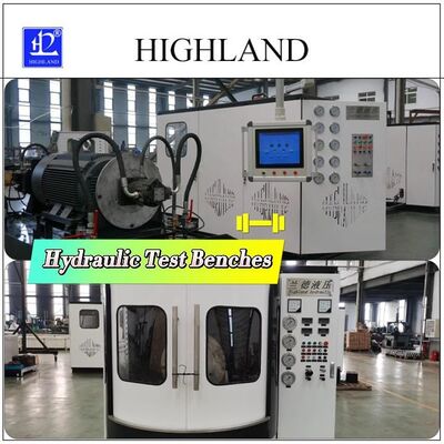 HIGHLAND Simple Operation YST380 Hydraulic Mortor Test Bench for Rotary Drilling Rig