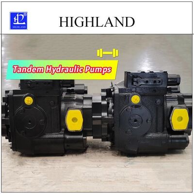 HPV & HMF Tandem Hydraulic Pumps: Variable Displacement, Max Pressure 42Mpa, 2900r/min