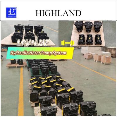 Agricultural Machinery Manual Control Hydraulic Pump Motor System Customization