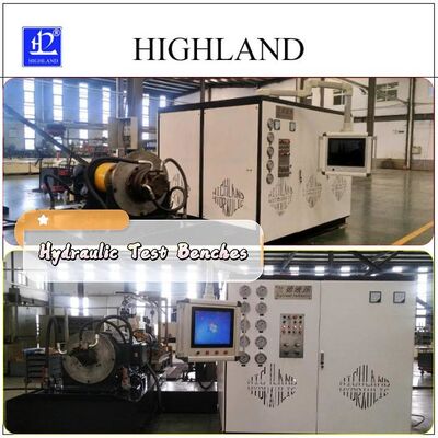 HIGHLAND 380L/Min Hydraulic Test Benches Factory For Rotary Drilling Rig With Complete Detection Data