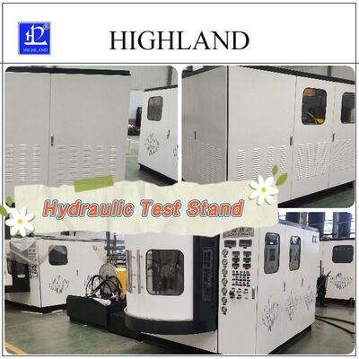 HIGHLAND Compact Structure Hydraulic Test Stands 380 L/min Flow Rate 1 Year Warranty
