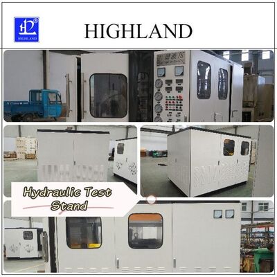 HIGHLAND Compact Structure Hydraulic Test Stands 380 L/min Flow Rate 1 Year Warranty