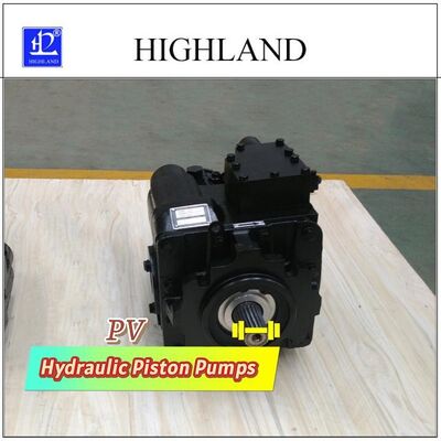 Black High Pressure Hydraulic Piston Pumps Combine Variable Displacement Pumps