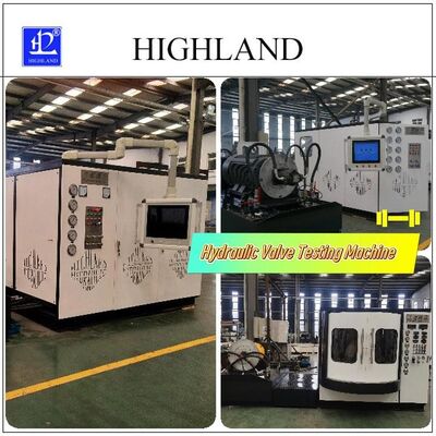 Fully Automatic 380 L/min Hydraulic Valve Testing Machine Customization 1Year Warranty
