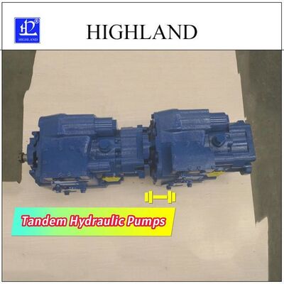 Wide Range Tandem Hydraulic Pumps With Multiple Control Modes
