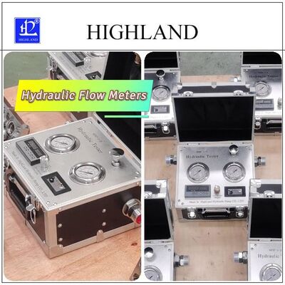 MYHT-1-5 LCD Display Hydraulic Flow Pressure Tester For Harvester