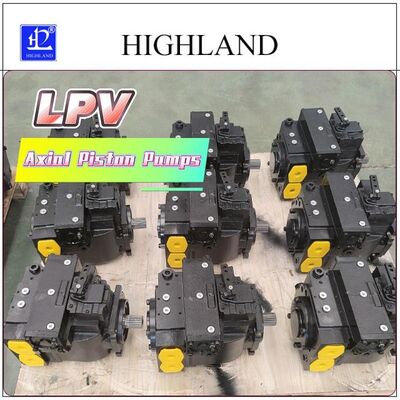 Highland High Pressure Axial Piston Hydraulic Oil Pump Manual Control