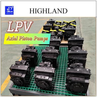 Highland High Pressure Axial Piston Hydraulic Oil Pump Manual Control