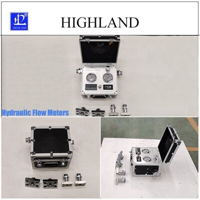 HIGHLAND Hydraulic Tester Security Testing Hydraulic Flow Rate With Data Display