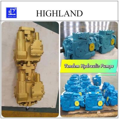 High Performance Harvester Tandem Pumps Manual Loading Mode