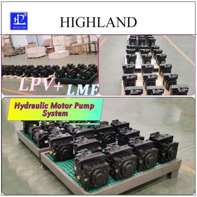 System Solutions: LPV90 Hydraulic Motor Pump System for Fast Work & Patent Certification
