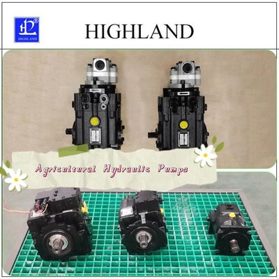 Variable Displacement Axial Piston Agricultural Hydraulic Pumps High Pressure Equipment Drive System