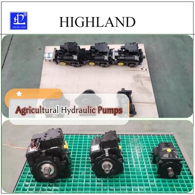 Variable Displacement Axial Piston Agricultural Hydraulic Pumps High Pressure Equipment Drive System