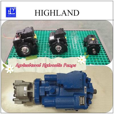 Highland 97% Efficiency Cast Iron Variable Displacement Hydraulic Axial Plunger Pump for Agricultural Machinery