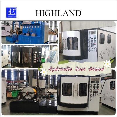 HIGHLAND Compact Structure Hydraulic Test Stands Designed For Excavators In Locale