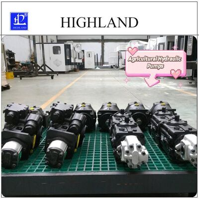 Heavy-Duty Axial Piston Pumps: Tapered Roller Bearings & Shaft Oil Seals