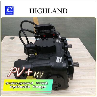 Simple Layout Underground Truck Hydraulic Pumps with System Solutions