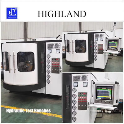 Ship Hydraulic Test Machine Customization 500 L/Min Flow Rate HIGHLAND Testing Equipment