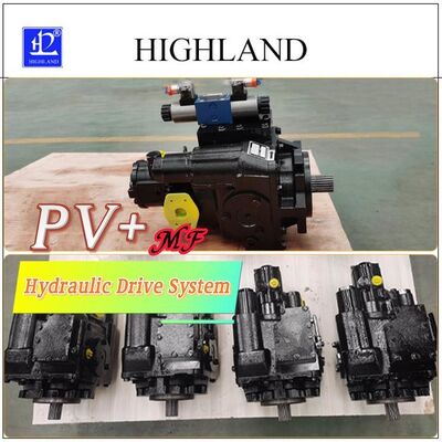Customized Cast Iron Hydraulic Transmission System Tested and Packaged in Plywood Case