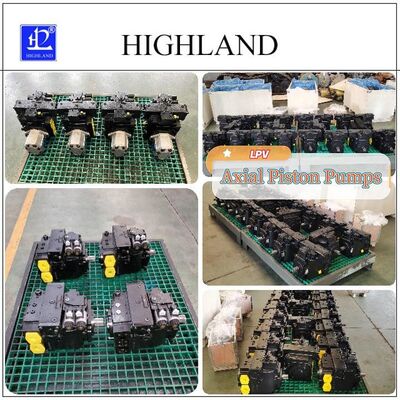 Manual Control Hydrostatically Driven Axial Piston Pumps High Pressure