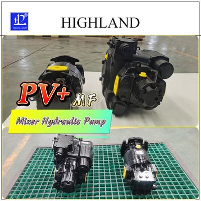 Highland Concrete Mixer Hydraulic Plunger Pump With Strong Load Capacity