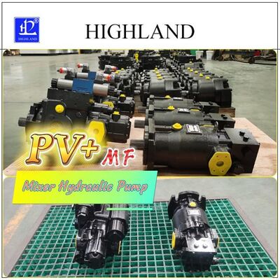 Highland Concrete Mixer Hydraulic Plunger Pump With Strong Load Capacity