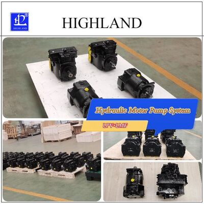 High-performance Hydraulic Motor Pump System for Harvester Operation