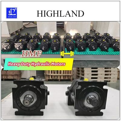 HMF90 High Torque Hydraulic Motors Cast Iron Housing Easy Maintenance