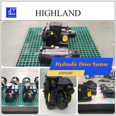 Manual Loading Pump Type Hydraulic Motor Pump System Cast Iron